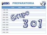 horario 301