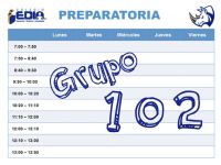 Horario 102