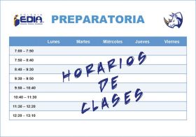 horarios de clases